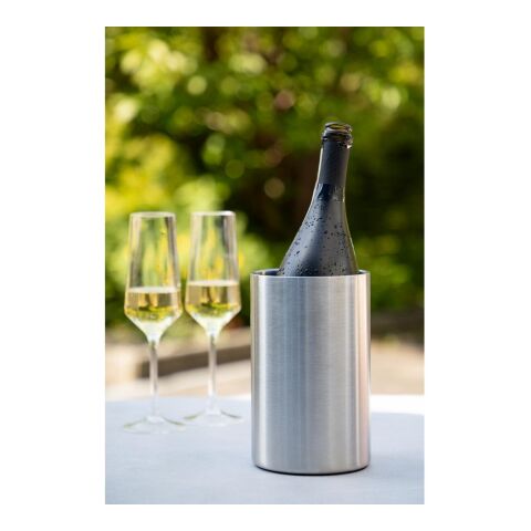 Flaschenkühler &quot;Chill&quot; silber | ohne Werbeanbringung | Nicht verfügbar | Nicht verfügbar