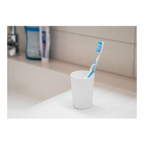 Zahnputzbecher &quot;Pure&quot; weiß | ohne Werbeanbringung | Nicht verfügbar | Nicht verfügbar