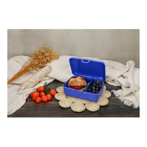 Vorratsdose &quot;School-Box&quot; deluxe, mit Trennschale weiß | ohne Werbeanbringung | Nicht verfügbar | Nicht verfügbar