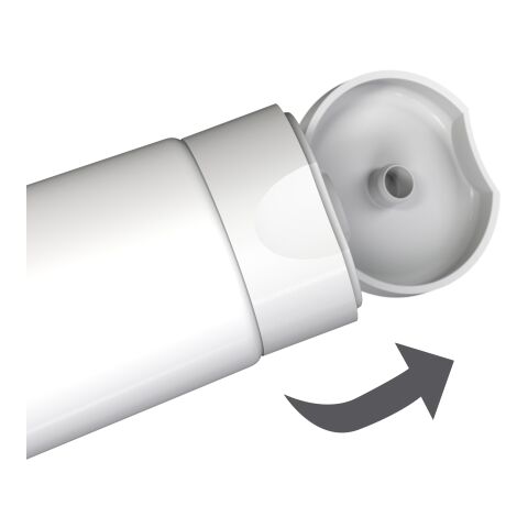 50 ml Tube - Handbalsam &quot;Ingwer-Limette&quot; - FullbodyPrint Weiß | ohne Werbeanbringung