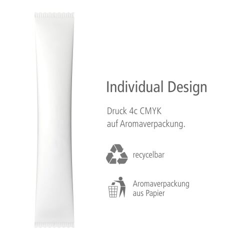Bio TeaStick - Individual Design 4C Druck auf Aromaverpackung | Pfefferminze