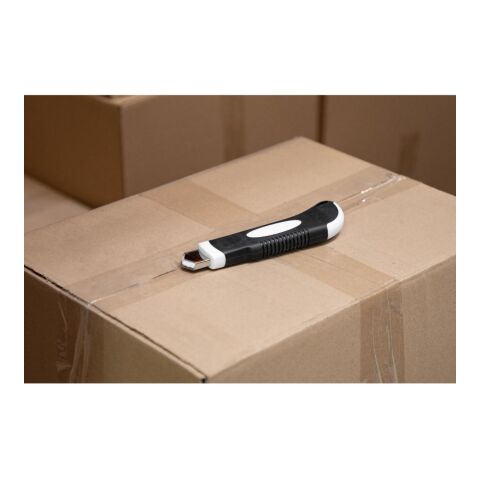 Cuttermesser &quot;Pro&quot; weiß/schwarz | ohne Werbeanbringung | Nicht verfügbar | Nicht verfügbar