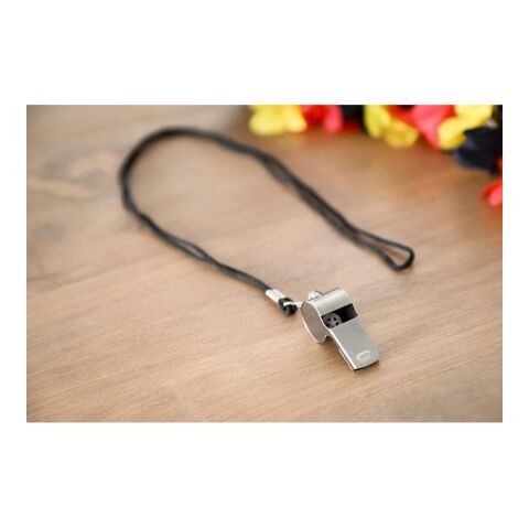 Trillerpfeife &quot;Schiri&quot; silber | ohne Werbeanbringung | Nicht verfügbar | Nicht verfügbar