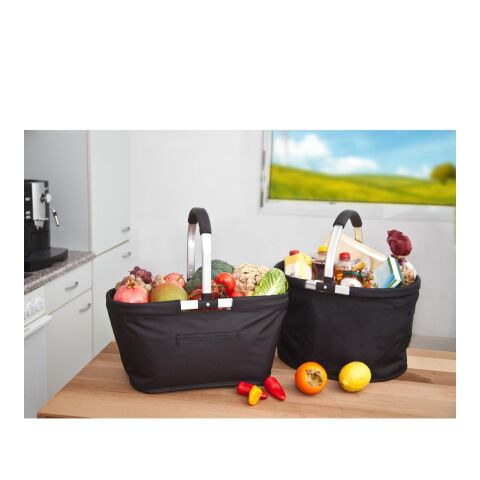 Einkaufskorb "Vigo" schwarz | ohne Werbeanbringung | Nicht verfügbar | Nicht verfügbar