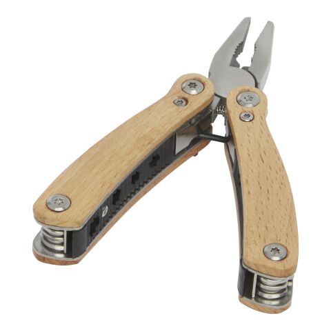 Anderson Mittelgroßes Multitool aus Holz mit 12 Funktionen Standard | natur | ohne Werbeanbringung | Nicht verfügbar | Nicht verfügbar