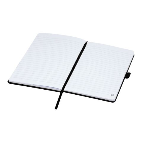 Honua A5 Notizbuch aus recyceltem Papier mit Cover aus recyceltem PET Standard | schwarz | ohne Werbeanbringung | Nicht verfügbar | Nicht verfügbar | Nicht verfügbar