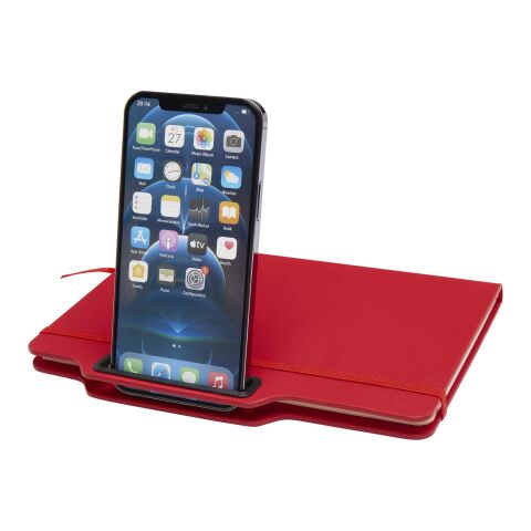 Nexus A5 Hardcover Notizbuch mit Kugelschreiber und Bleistiftset (schwarze Mine) Standard | rot | ohne Werbeanbringung | Nicht verfügbar | Nicht verfügbar