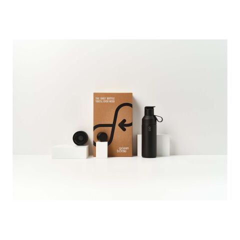 Ocean Bottle 500 ml 3 in 1 Set Standard | schwarz | ohne Werbeanbringung | Nicht verfügbar | Nicht verfügbar