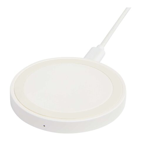 Freal 15W Kabelloses Ladepad aus recyceltem Kunststoff Standard | weiß | ohne Werbeanbringung | Nicht verfügbar | Nicht verfügbar