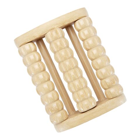 Venis Fußmassageroller aus Bambus Standard | natur | ohne Werbeanbringung | Nicht verfügbar | Nicht verfügbar