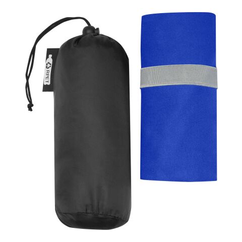 Pieter ultraleichtes und schnell trocknendes Handtuch aus rPET Standard | processblau | ohne Werbeanbringung | Nicht verfügbar | Nicht verfügbar | Nicht verfügbar