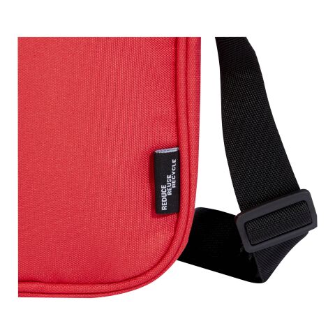 Byron Umhängetasche aus GRS Recyclingmaterial 2 L Standard | rot | ohne Werbeanbringung | Nicht verfügbar | Nicht verfügbar | Nicht verfügbar