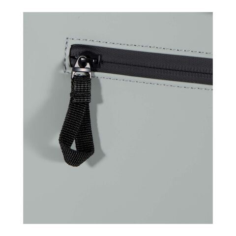 Resi Plus 15" GRS-recycelter Rolltop Rucksack 18 L  grau | 1-farbiger Stickerei | Vorderseite | 60 mm x 60 mm | Nicht verfügbar