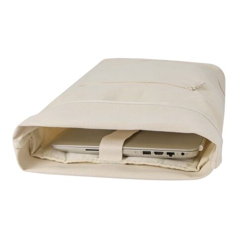 Recanvas 14” GRS recycelter Rolltop-Rucksack 16L Standard | Sandstone | ohne Werbeanbringung | Nicht verfügbar | Nicht verfügbar | Nicht verfügbar