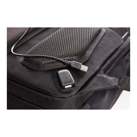 Halfar Notebook-Rucksack HASHTAG schwarz | ohne Werbeanbringung | Nicht verfügbar | Nicht verfügbar