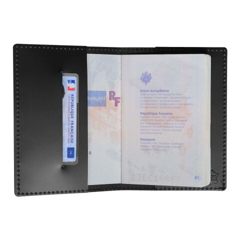SCX.design A13 Reisepasshülle mit Smart Tag schwarz | ohne Werbeanbringung | Nicht verfügbar | Nicht verfügbar