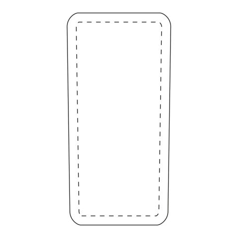 MiniKit Pflaster magenta | Nicht verfügbar | 1-farbiger Digitaler Aufkleber | Vorderseite | 39 mm x 82 mm