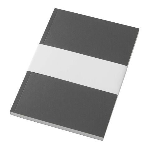 Novella Austen A5 Softcover Notizbuch aus Recyclingmaterial – 100 Blatt kohle
