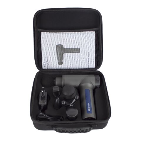 Prixton MGF100 Massagepistole 2500 mAh Standard | schwarz | Gravur | Segment | 40 mm x 8 mm