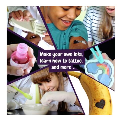 Tattoo Factory Kit I. Lernspiel für Kinder Weiss | ohne Werbeanbringung | Nicht verfügbar | Nicht verfügbar | Nicht verfügbar