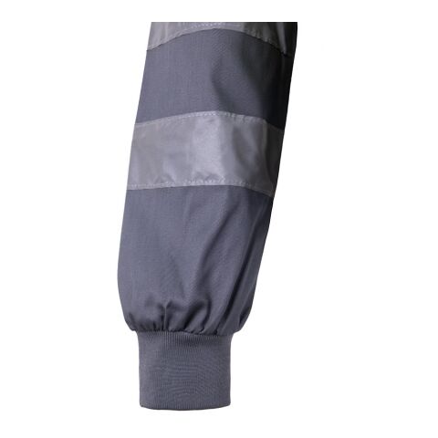 VL NEPTUNE LARGE. Zweifarbige Twill-Jacke (210g/m²) aus Polyester (80%) und Baumwolle (20%) Grau | ohne Werbeanbringung | Nicht verfügbar | Nicht verfügbar | Nicht verfügbar