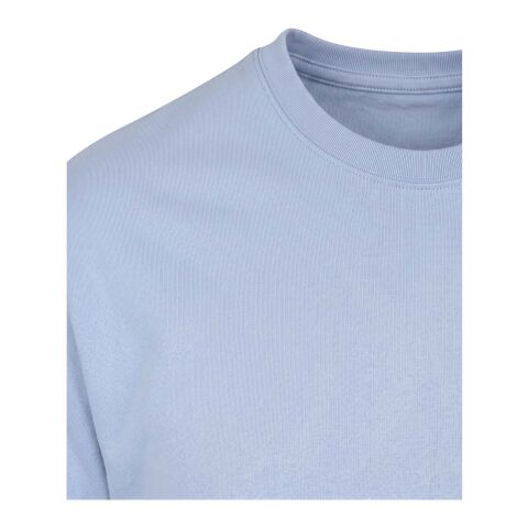 Balfour Kurzärmeliges T-Shirt aus 200 g/m² Bio Baumwolle (OCS), unisex Nebelblau | 4XS