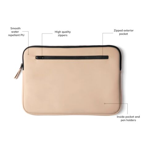 VINGA Baltimore Laptopcase 12-15“ greige | ohne Werbeanbringung | Nicht verfügbar | Nicht verfügbar