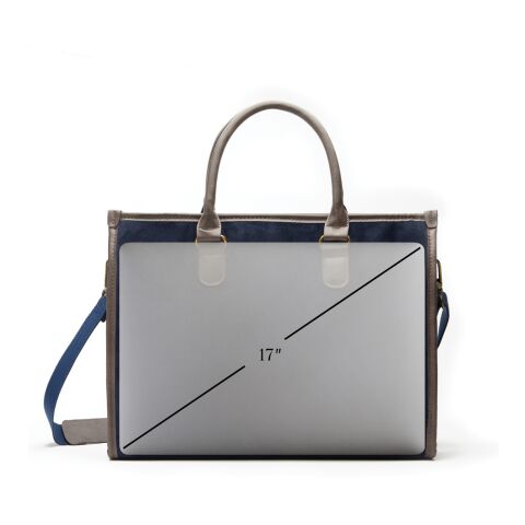 VINGA Hunton Computer-Aktentasche blau | ohne Werbeanbringung | Nicht verfügbar | Nicht verfügbar