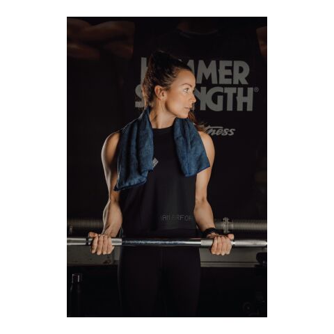 VINGA RPET Active Dry Handtuch 40x80 blau | ohne Werbeanbringung | Nicht verfügbar | Nicht verfügbar | Nicht verfügbar