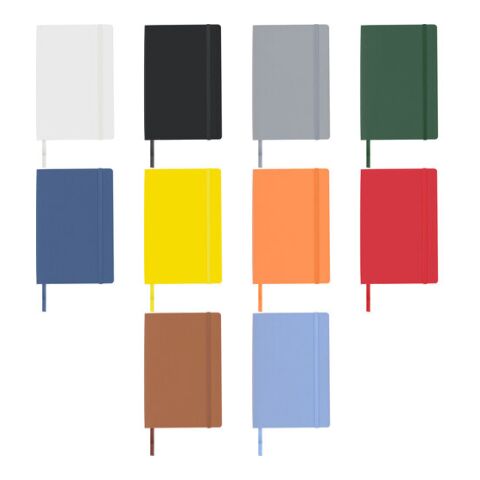 Notizbuch ‘Storyteller’ aus PU Hellblau | ohne Werbeanbringung | Nicht verfügbar | Nicht verfügbar