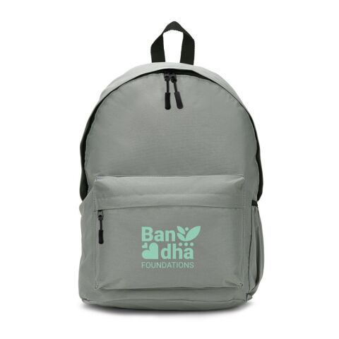 ROSARIO. Klassischer Rucksack mit zeitlosem Design aus recyceltem 600D Polyester schwarz | ohne Werbeanbringung | Nicht verfügbar | Nicht verfügbar | Nicht verfügbar