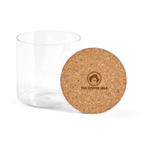 Magritte 500 Behälter aus Borosilikatglas, 580 ml. Mit Korkdeckel Durchsichtig | ohne Werbeanbringung | Nicht verfügbar | Nicht verfügbar | Nicht verfügbar