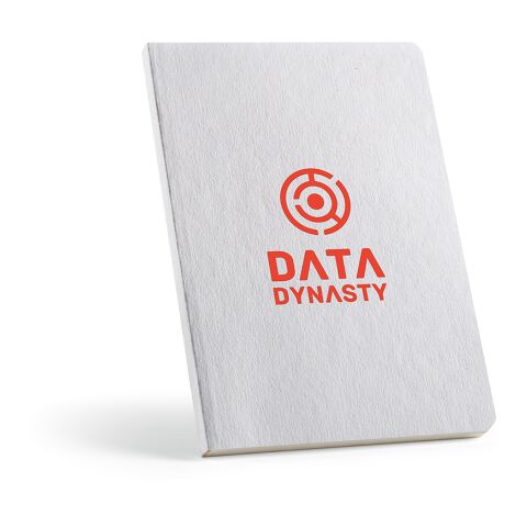 Verne A5 Notizbuch. Umschlag aus Baumwollfasern. 196 Seiten recy.Papier Pastel Weiß | ohne Werbeanbringung | Nicht verfügbar | Nicht verfügbar | Nicht verfügbar