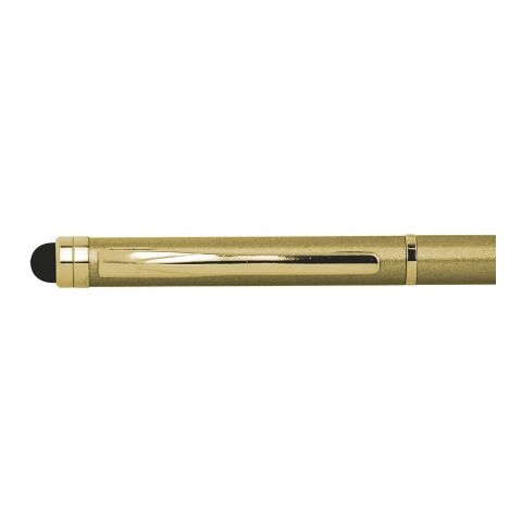 Sleek Stylus Executive Kugelschreiber gold | 1-farbiger Siebdruck | Schaft-Clipverlängerung | 15.00 mm x 38.00 mm