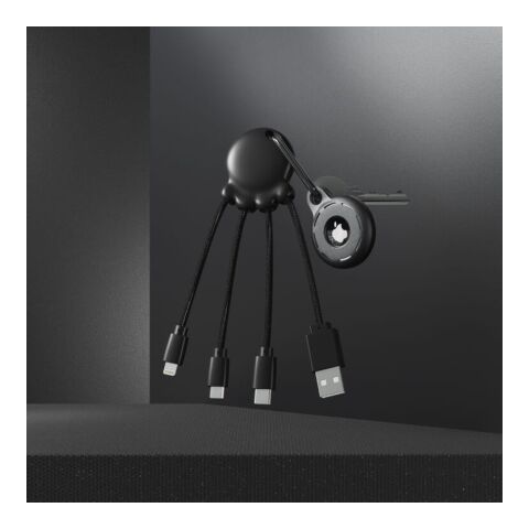 2087 | Xoopar Octopus Charging cable Schwarz