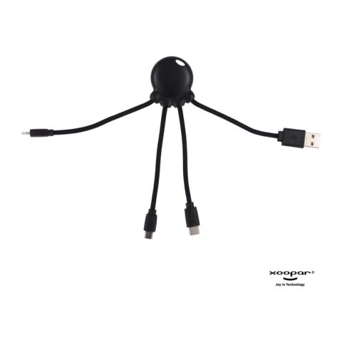 2087 | Xoopar Octopus Charging cable Schwarz | ohne Werbeanbringung | Nicht verfügbar | Nicht verfügbar | Nicht verfügbar