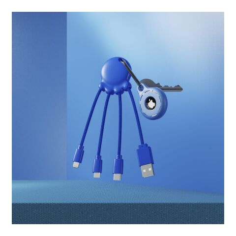 2087 | Xoopar Octopus Charging cable Blau Weiss