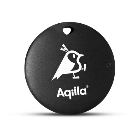 Aqiila Tagbird – Fahrradklingel mit wasserdichter Smartfinder schwarz | ohne Werbeanbringung | Nicht verfügbar | Nicht verfügbar