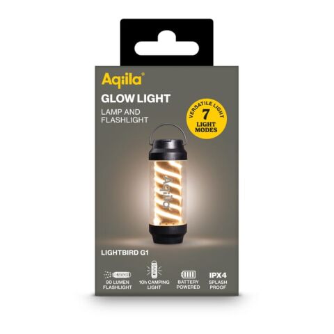 Aqiila Lightbird G1 Campinglampe und Taschenlampe schwarz | ohne Werbeanbringung | Nicht verfügbar | Nicht verfügbar