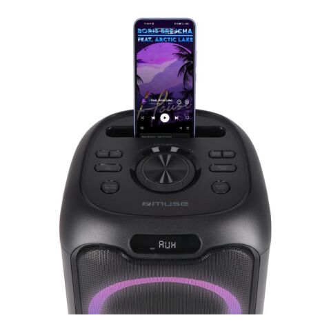 M-1803 | Muse Party-Lautsprecher mit Mikrofon 150W Schwarz