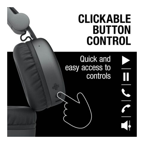 3HP1000 I Fresh 'n Rebel Code Core-Wireless on-ear Headphone Gewehrmetall  dunkel-Gewehrmetall  dunkel | ohne Werbeanbringung | Nicht verfügbar | Nicht verfügbar