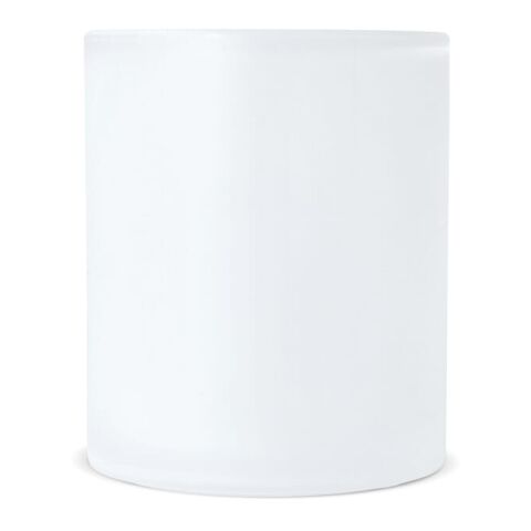 Mallorca Sublimations Becher aus gefrostetem Glas 335ml Transparent | ohne Werbeanbringung | Nicht verfügbar | Nicht verfügbar | Nicht verfügbar