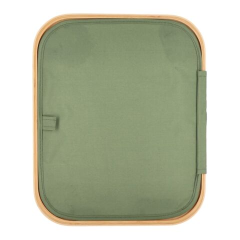 InSideOut faltbarer Korb mit Deckel Sogne 40,5 x 33 x 42cm Olivgrün | ohne Werbeanbringung | Nicht verfügbar | Nicht verfügbar