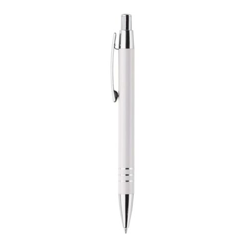 Kugelschreiber in Köcher Weiss | 1-farbiger Tampondruck | Unterrohrteil | 15 mm x 50 mm | Nicht verfügbar