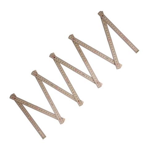 Zollstock 2m Premium natur Natur | 1-farbiger Tampondruck | Seite 2 | 65 mm x 25 mm | Nicht verfügbar