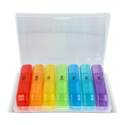 7-Tage-Pillendose Joseph weiß | ohne Werbeanbringung | Nicht verfügbar | Nicht verfügbar