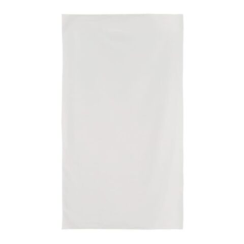 Schnelltrocknendes Handtuch R-PET 100x180cm Sublimation Weiss-Grau | ohne Werbeanbringung | Nicht verfügbar | Nicht verfügbar