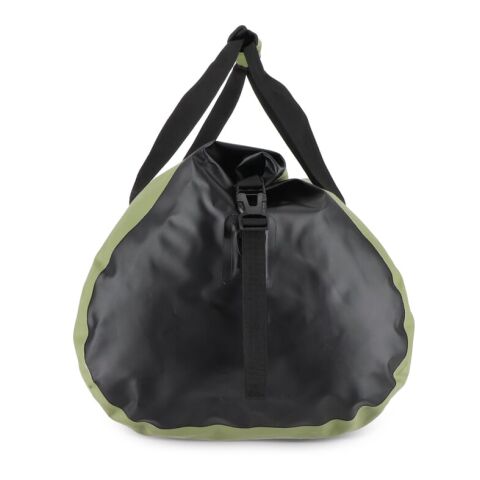 Wasserdichter Seesack Adventure 60L IPX6 Olivgrün | 1-farbiger Transferdruck | Fach Vorderseite | 105 mm x 65 mm | Nicht verfügbar