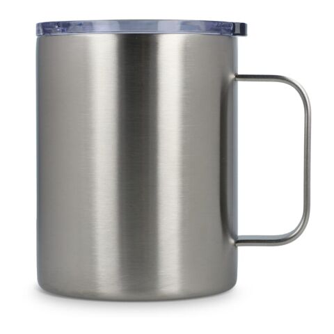 T-ceramic Thermobecher mit Deckel Danube 350ml Silber
