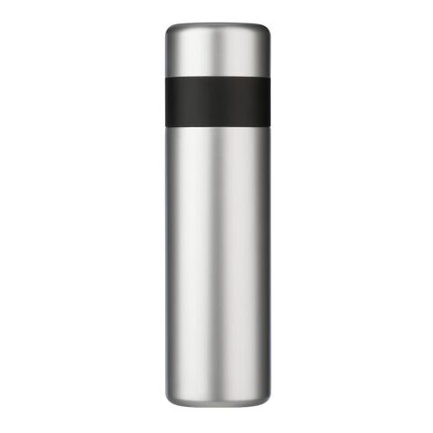Isolierflasche mit Becher 500ml Silber | 1-farbiger UV-Druck | links vom Henkel | 60 mm x 50 mm | Nicht verfügbar